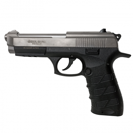Пневматический пистолет Ekol ES P92 (Beretta) Fume, кал. 4,5 мм (никель)
